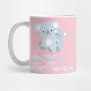 Baby Koala and Mom Mug